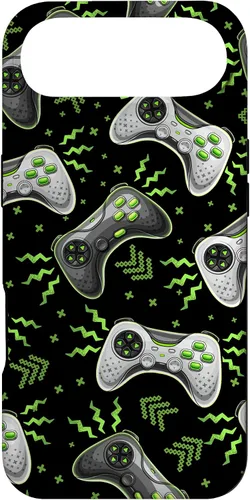 Vista 27 de Impresionante Retro Video Game Controller Gamer Boys Gaming Gift Case para iPhone 17