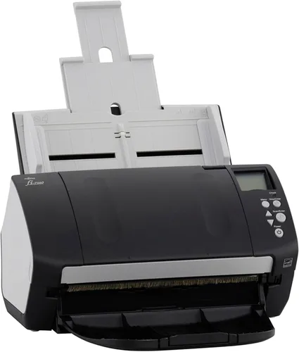 Vista 4 de Fujitsu Escáner profesional de documentos a color dúplex de escritorio compatible con el comercio fi-7160 con alimentador automático de documentos