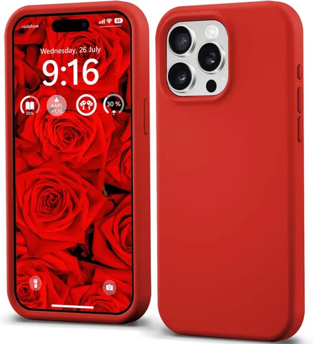 Vista 11 de IceSword Funda compatible con iPhone 15 Pro Max – Luz protectora Slam, suave antiarañazos, pastel lindo [a prueba de golpes] 6.7 pulgadas 15PM Azul