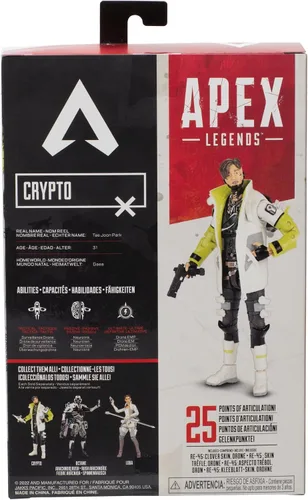 Vista 10 de Electronic Arts Apex Legends - Figura de acción de Crypto coleccionable de 6 pulgadas