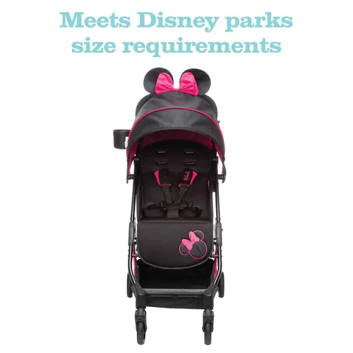 Vista 8 de Disney Mickey Mouse Teeny - Cochecito ultra compacto, Let's Go Mickey!, negro