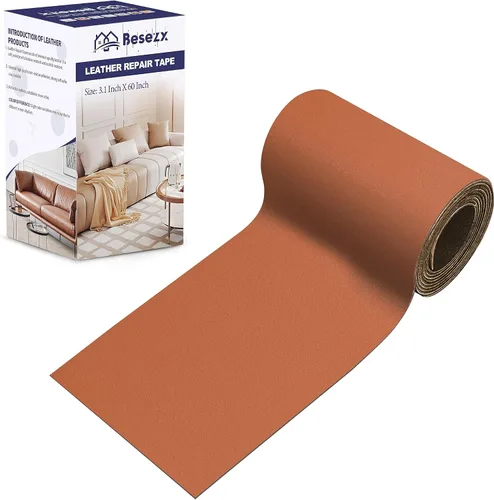 Vista 11 de Kit de cinta para reparación de cuero, parche autoadhesivo para muebles, sofá, asientos de automóvil, silla de oficina, kit de reparación de vinilo