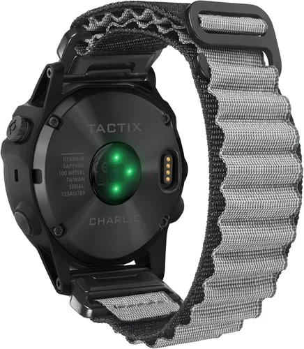 Vista 14 de Compatible con Garmin, correa deportiva de nailon tejido resistente con gancho en G para fēnix/Forerunner/Vivoactive/Approach/MARQ/quatix/D2 Series