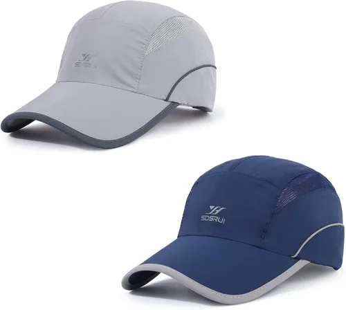 Vista 29 de Gorra deportiva de malla ligera de secado rápido para hombres y mujeres