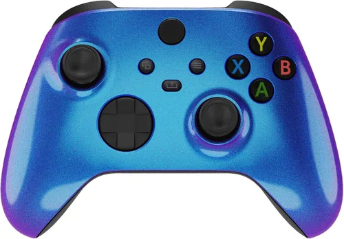 Vista 11 de eXtremeRate - Carcasa frontal para Xbox Series X y Xbox S Controller Accesorios personalizados - Controlador no incluido