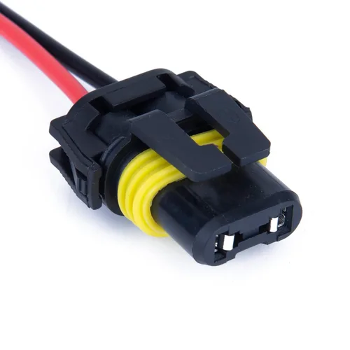 Vista 5 de Paquete de 4 adaptadores 9005 9006 HB3 HB4 hembra de arnés de cableado para faros antiniebla