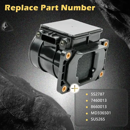 Vista 4 de Sensor de Flujo de Aire Masivo MAF 2.4L 3.0L compatible con Chrysler 2001-2005 Sebring - para Dodge 2001-2005 Stratus - 2000-2005 Eclipse