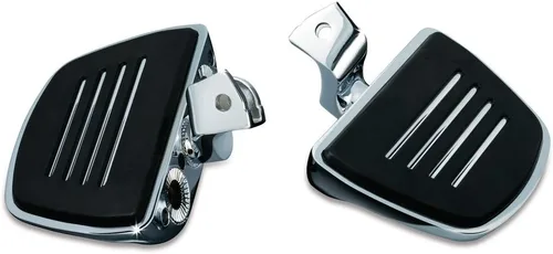 Vista 2 de Kuryakyn Componente de control de pie de motocicleta 4328: Mini tablas de suelo premium con soportes cómodos para motocicletas Honda 2001-17