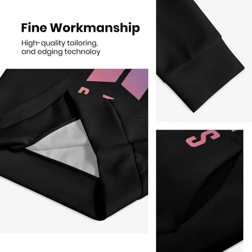 Vista 5 de BIDSNUAS Sudaderas con capucha para mujer con estampado 3D unisex, sudaderas con capucha para hombre