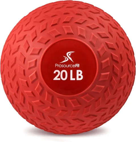Vista 22 de ProsourceFit Slam Medicine Balls 5, 10, 15, 20, 25, 30, 50lbs Smooth and Tread Textured Grip Dead Weight Balls for Strength and Conditioning