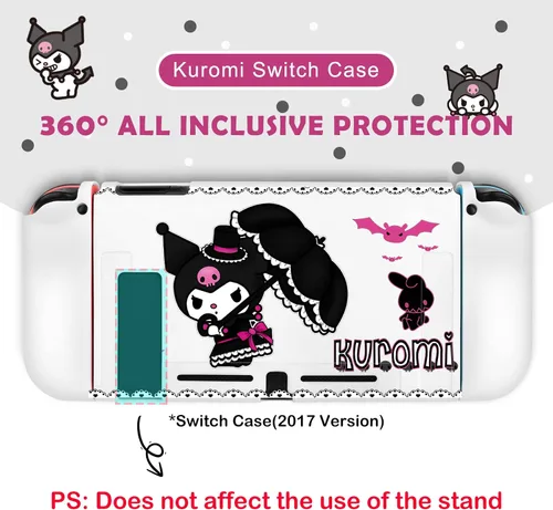 Vista 5 de DLseego Funda protectora para interruptor de conejo de diablo, carcasa de TPU suave, a prueba de golpes, resistente a los arañazos, con 4