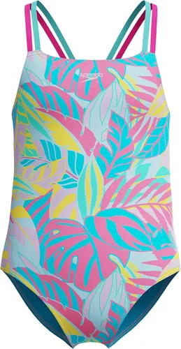 Vista 9 de Speedo Traje de baño de una pieza para niña con tiras finas Azul (Blue Print)
