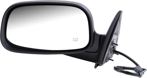 Vista 2 de Espejo retrovisor lateral eléctrico de repuesto con calefacción, texturizado, compatible con Dakota 2001-2004 Durango 55077252AE 2001-2003
