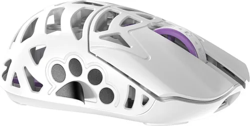 Vista 2 de MK x WLMOUSE Beast Miao - Mouse inalámbrico de 8 K (OM óptico, blanco)