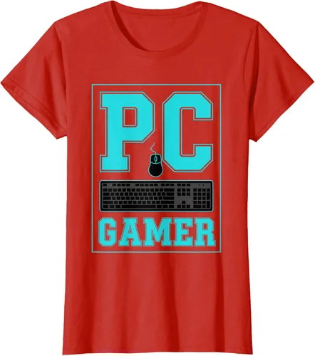 Vista 108 de PC Gamer Gaming Teclado Ratón Esports Computer Fan Camiseta