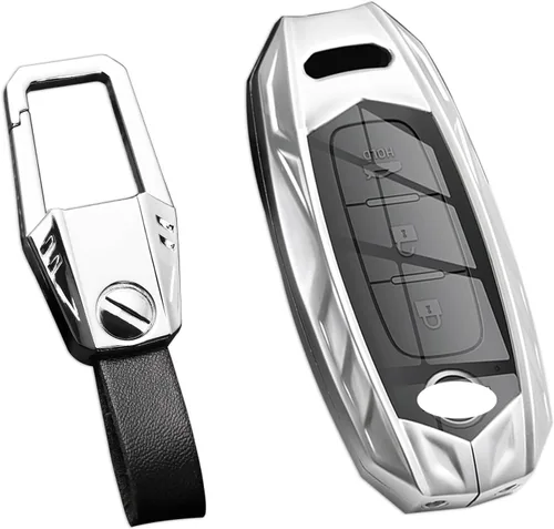 Vista 78 de Funda para Llavero Audi, Llavero, Protección de Aleación de Zinc Funda para Llave de Automóvil para A3 A4 A5 A6 Q7 Q5 TTS SQ5 R8 RS4 RS5 S5