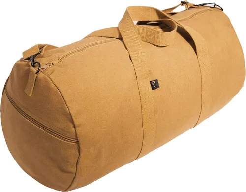 Vista 12 de Rothco Bolsa de Lona de Servicio Pesado para el Hombro Tipo Duffle - Bolsa Resistente de Equipo de Gimnasio y Viaje Gris carbón
