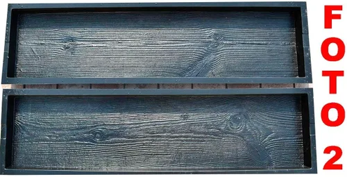 Vista 2 de SvitMolds Vendido 2 Moldes de hormigónTerraza Tablero Hormigón Molde de Jardín Paso de Piedra de Madera Camino Patio S10
