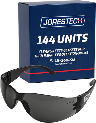 Vista 7 de JORESTECH Gafas protectoras de seguridad para gafas, lente resistente a impactos de policarbonato
