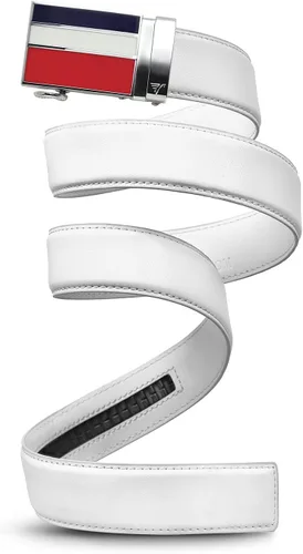 Vista 5 de Mission Belt Cinturón de trinquete de cuero para hombre, colección 3Bar