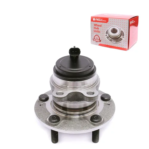 Vista 9 de FKG 513253 Conjunto de buje de cojinete de rueda delantera para A3 TT (Quattro), VW Tiguan Passat Jetta Golf CC EOS Beetle, brida de 4 pernos