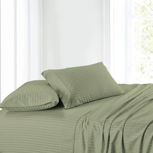 Vista 30 de Sábanas de tamaño Split King con 2 sábanas bajeras individuales XL, color negro, sábanas 100% algodón, bolsillo profundo, satén de algodón fresco