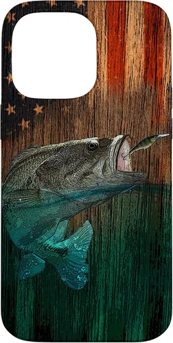 Vista 21 de iPhone 16 Largemouth Bass pesca pescadores caso