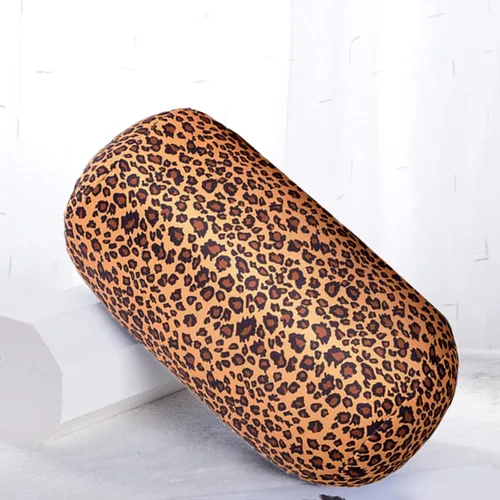 Vista 5 de ASkinds Squish - Almohada cilíndrica de microcuentas, almohada cilíndrica, almohada de tubo de cama, almohada cervical de viaje, almohada