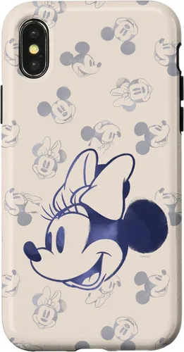 Vista 5 de Funda clásica retro vintage para iPhone 16 Disney Minnie y Mickey Mouse Heads