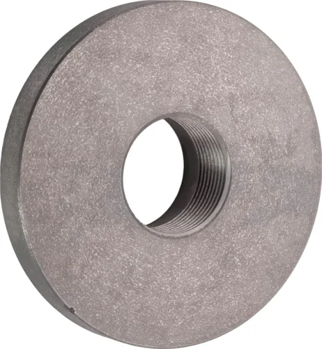 Vista 5 de CME Portabrocas de torno autocentrante de 5 pulgadas y 3 mandíbulas con placa de respaldo semiacabada de 2 1/4"-8, máquina para adaptarse al