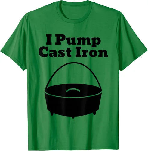 Vista 49 de I Pump - Camiseta de hierro fundido para cocinar al horno holandés