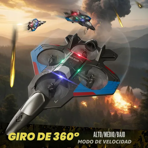Vista 2 de 4DRC RC Planes Aviones de control remoto para niños y adultos, negro, 2