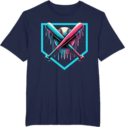 Vista 13 de Drip Boys Bate de béisbol y camiseta
