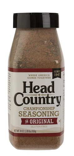 Vista 9 de Head Country Bar-B-Q Championship Seasoning, Original Sin Gluten, Sin MSG, Condimento Multiusos para Barbacoa Condimento de Especias Secas