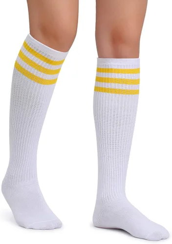 Vista 3 de Leotruny Classic Calcetines de triple rayas hasta la rodilla