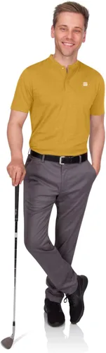 Vista 4 de Three Sixty Six Polo de golf de manga corta para hombre, ligero, absorbe la humedad, secado rápido, tejido elástico