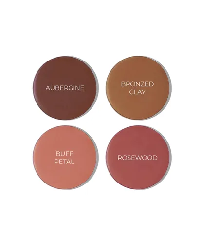 Vista 3 de Fitglow Beauty - Paleta de crema de ceramida multiusos para labios y mejillas Pigmento en crema para el cuidado de la piel Color hidratante