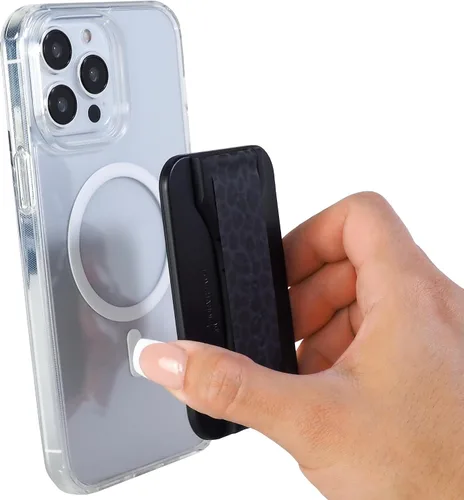 Vista 33 de LoveHandle PRO Compatible con MagSafe Agarre Magnético para Teléfono con Soporte - Montar, Correa y Soporte para Smartphone y Tableta - Anillo