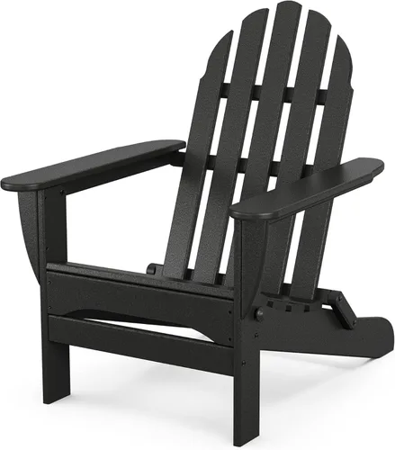 Vista 20 de POLYWOOD AD5030AR Silla Adirondack plegable clásica, Altura: 35.00" - Ancho: 29" - Profundidad: 35.00", Aruba