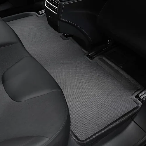 Vista 4 de TAPTES Alfombrillas de Piso para Tesla Model S 2019, 2018, 2017, 2016, 2015, Premium Para Todo Clima Antideslizantes Impermeables Forros de Piso