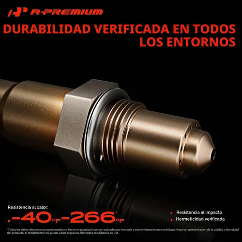 Vista 7 de A-Premium Sensor de Oxígeno O2 Compatible con Volkswagen Jetta/Golf 2012-2014, Passat 2014, Beetle 2012-2013, CC 2010-2017, Touareg 2011-2015, Eos