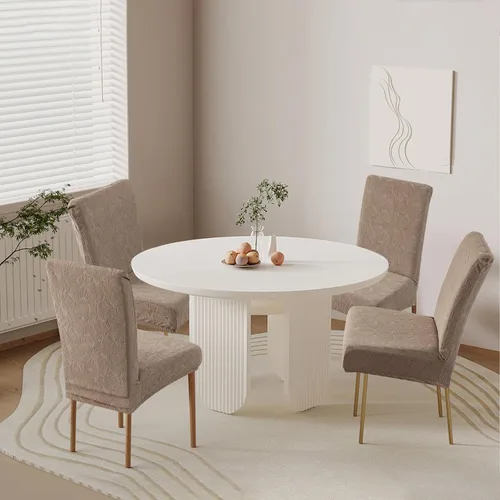 Vista 69 de Fundas impermeables para sillas de comedor, fundas elásticas para sillas Parsons, para comedor, cocina, funda protectora para silla de comedor