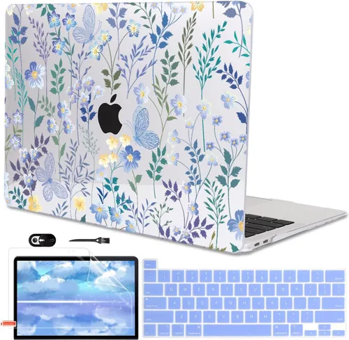Vista 9 de Funda compatible con MacBook Pro de 13 pulgadas 2022 2021-2020 versión A2338 M2/M1 A2251 A2289 A2159 A1989 A1706 Touch ID, carcasa rígida