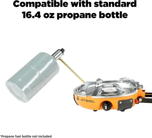 Vista 8 de Jetboil Genesis Basecamp Backpacking and Camping Stove Cooking System with Camping Cookware