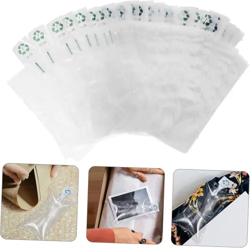 Vista 8 de Bolsas de embalaje de aire 100pcs bolsas inflables de burbujas de envío para embalaje para protección de envío