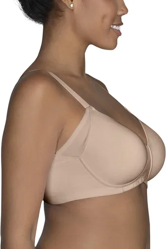 Vista 2 de Vanity Fair Women's Full Figure Wireless Bra, Extended Side & Back Smoothing, Lightly Lined Cups Up to DDD