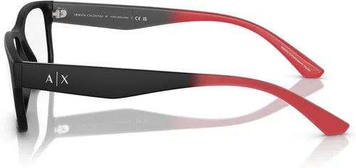 Vista 3 de AX ARMANI EXCHANGE Men's Ax3106f Low Bridge Fit Rectangular Prescription Eyewear Frames