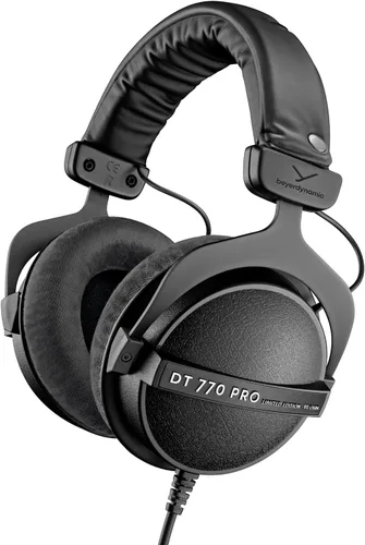 Vista 6 de DT-770-PRO-32 cerrado dinámico para aplicaciones de control y monitoreo de auricular Beyerdynamic, 32 Ohmios, Negro