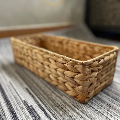 Vista 8 de M4DECOR Juego de 3 soportes de mimbre para papel higiénico, cesta para tanque de inodoro, cesta trasera de inodoro, cestas de mimbre