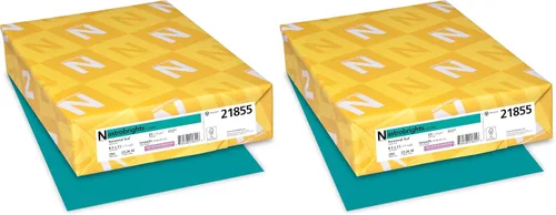 Vista 6 de Neenah Paper 21911 Astrobrights Cartulina de colores, 8.5 pulgadas x 11 pulgadas, 65 lb/176 GSM, azul despejado, 250 hojas
